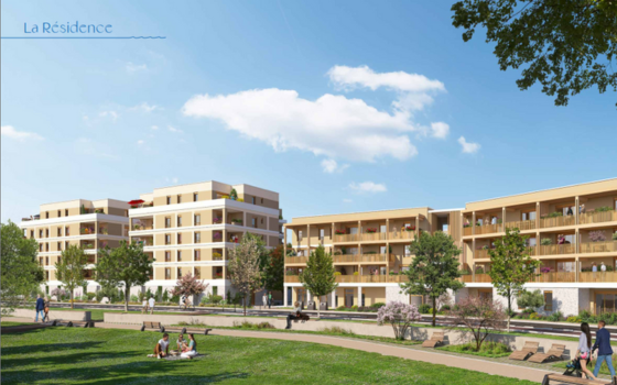à Annemasse : Résidence Côté Géline, ZAC écoquartier Château Rouge