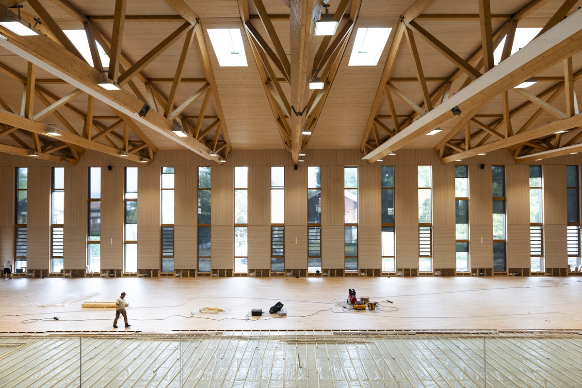 Pose du parquet