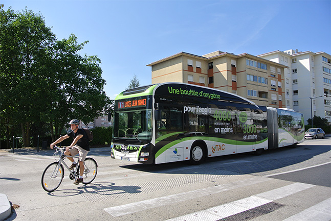 Le Bus à Haut Niveau de Service TANGO