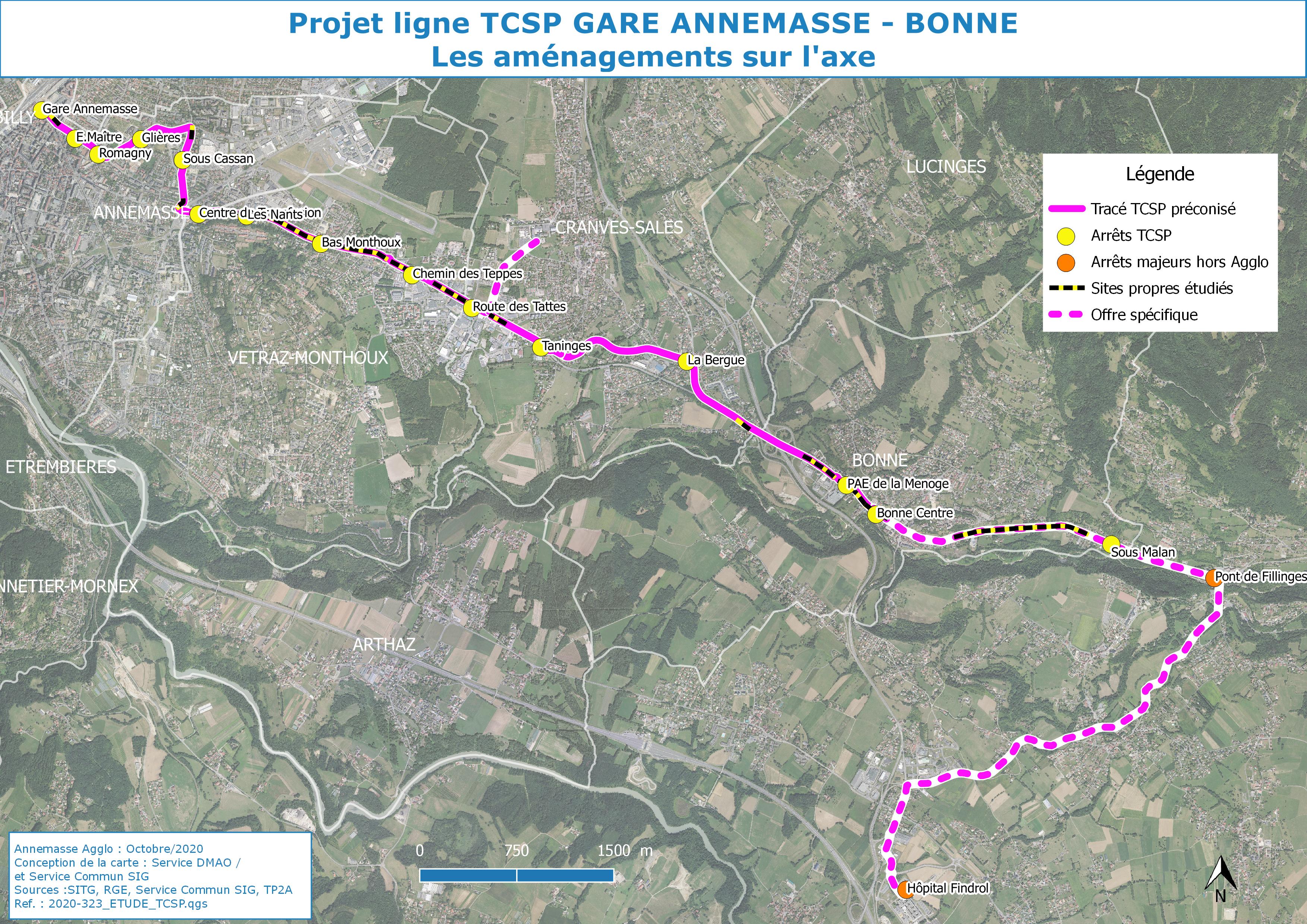 Aménagement TCSP