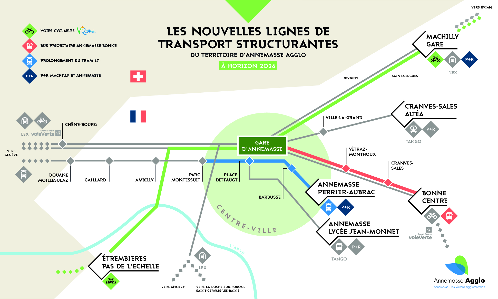 Carto mobilité Annemasse Agglo 2026