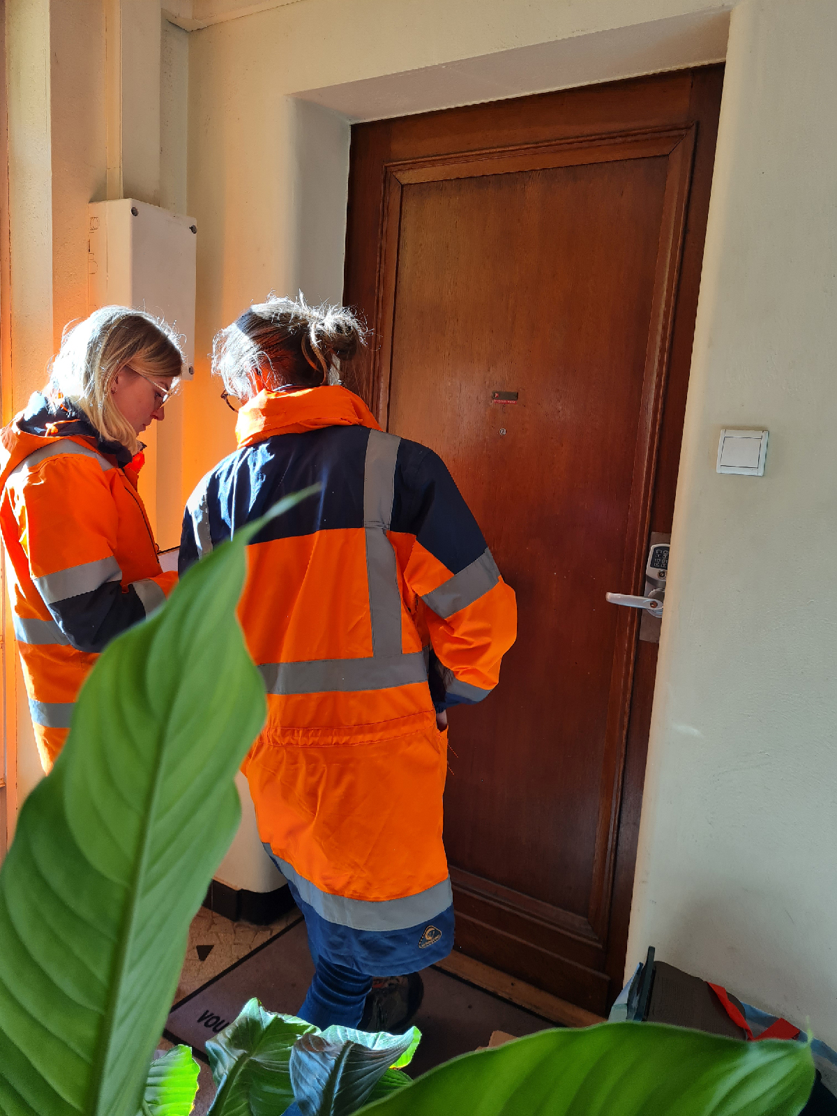 Distribution des kits de tri déchets alimentaires chez les habitants