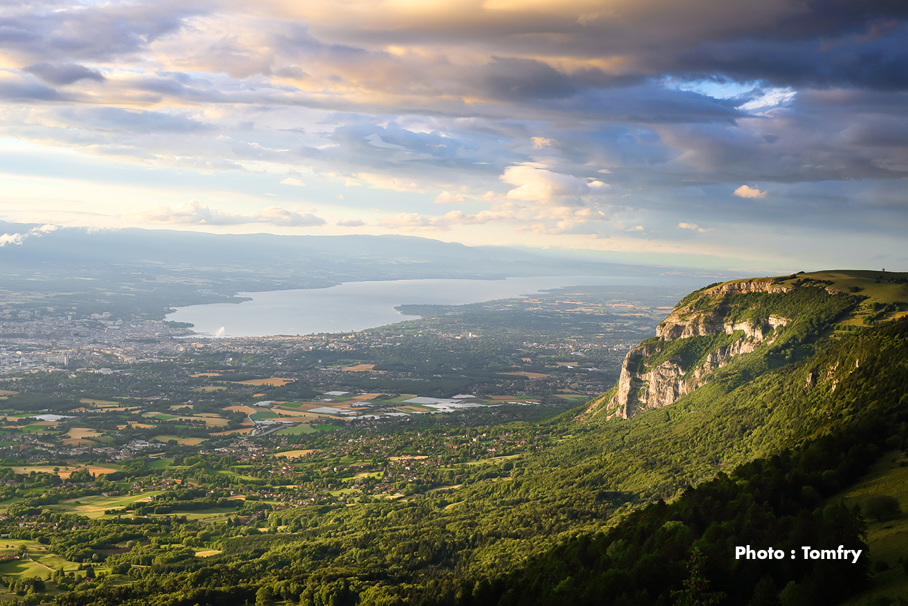 Vue sur le grand Genève