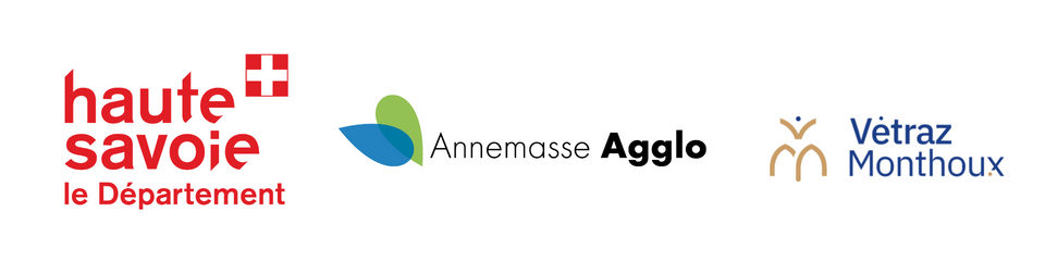 Logos Dep74 - Annemasse Agglo - commune de Vetraz-Monthoux
