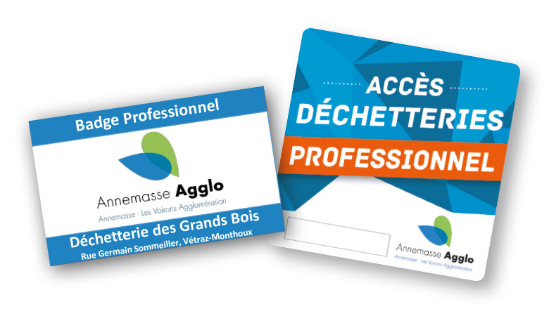 déchetterie et badge accès déchetterie