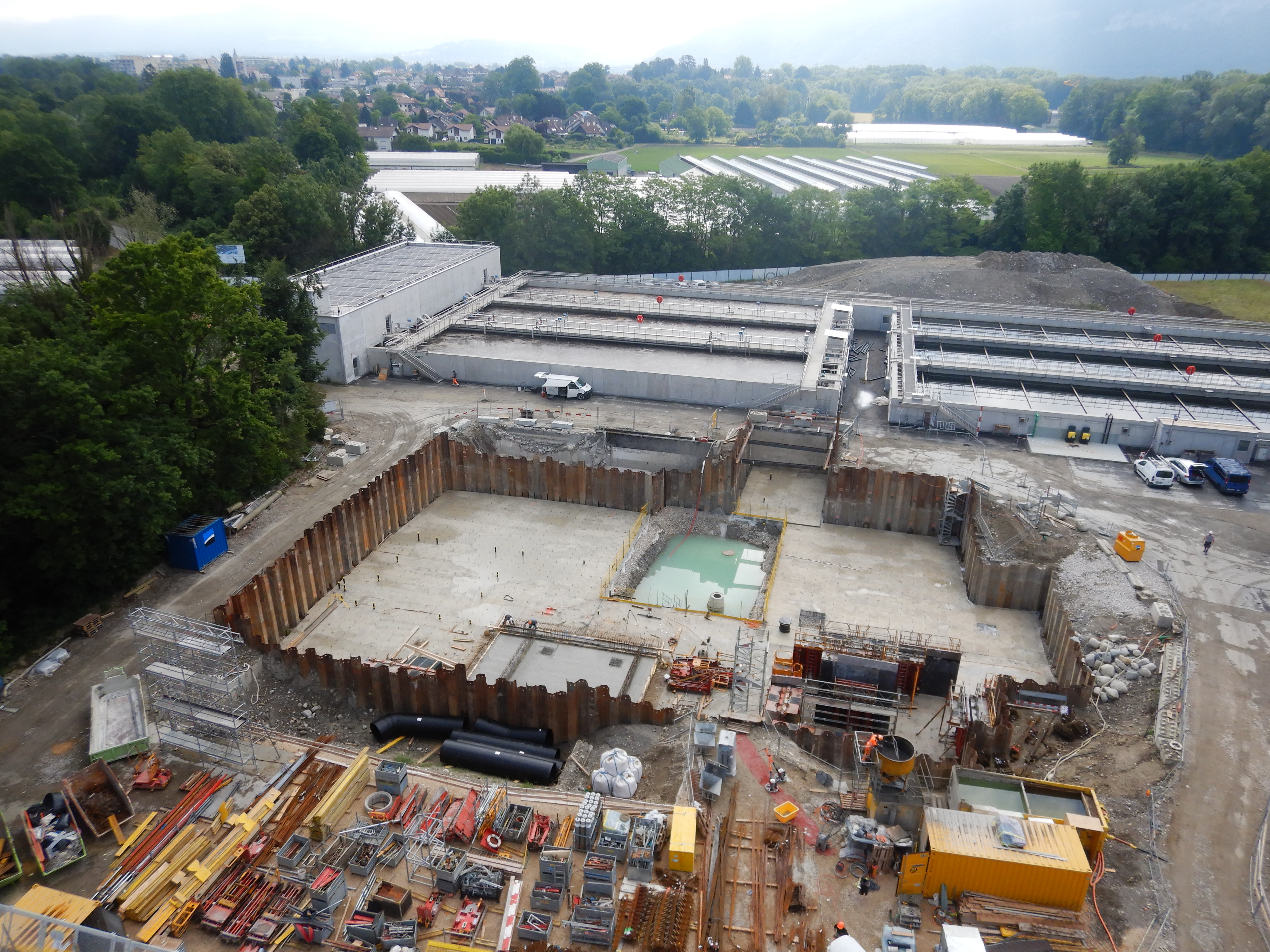 Travaux STEP Villette