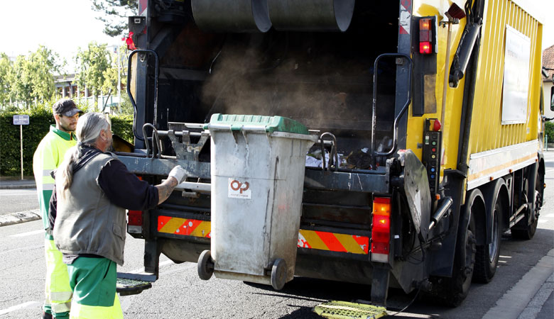 Collecte des poubelles (ordures ménagères)