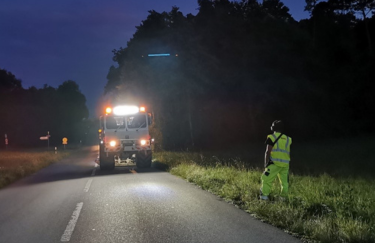 Les camions vibreurs de la campagne passeront la nuit 