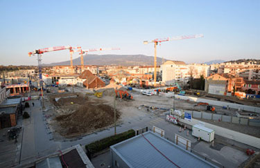 chantier gare annemasse