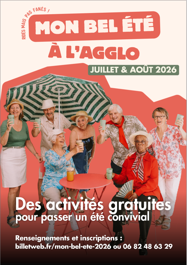 Mon bel été à l'Agglo - édition 2026