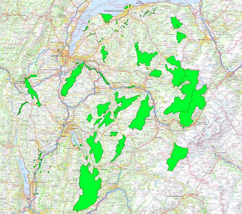 Sites Natura 2000 Haute-Savoie