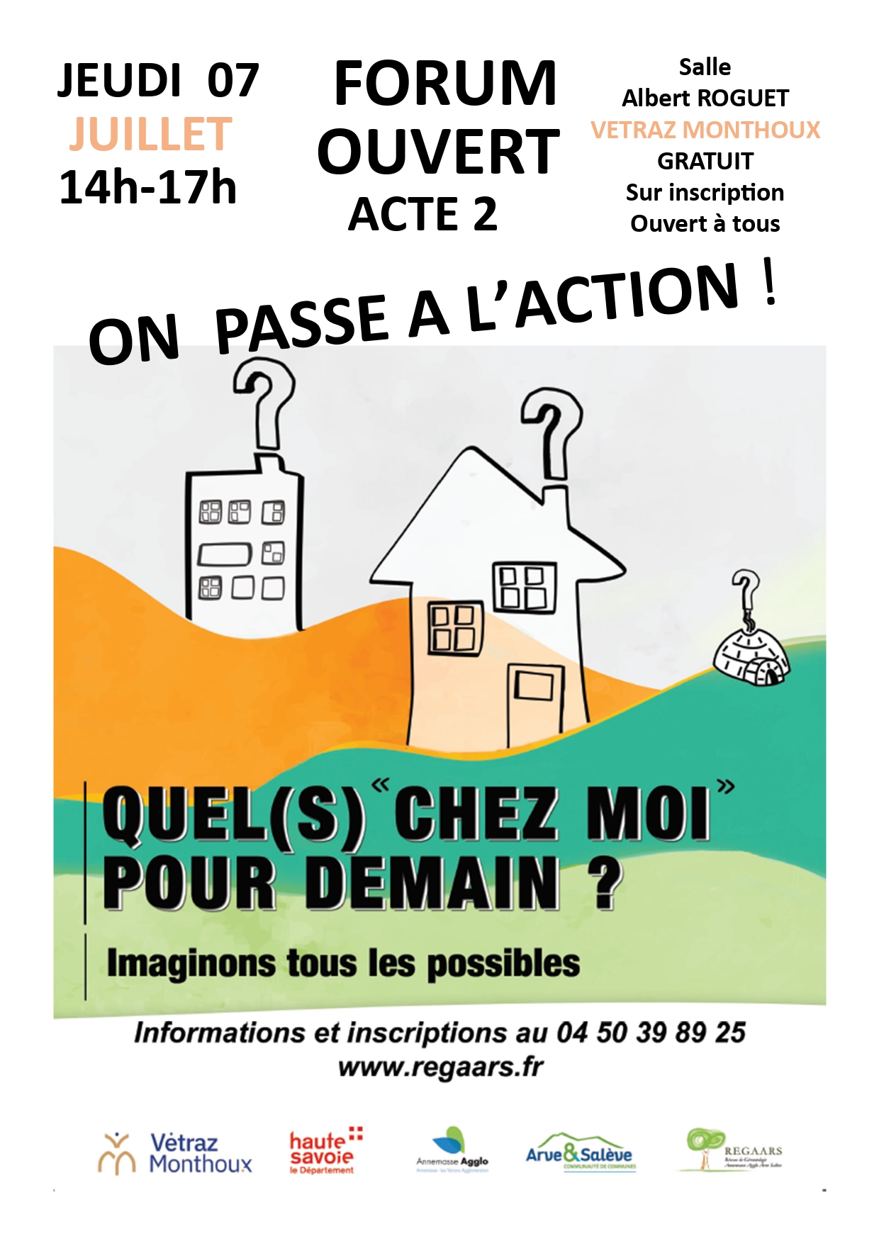 Affiche forum ouvert Atouts Ages 7 juillet 2022