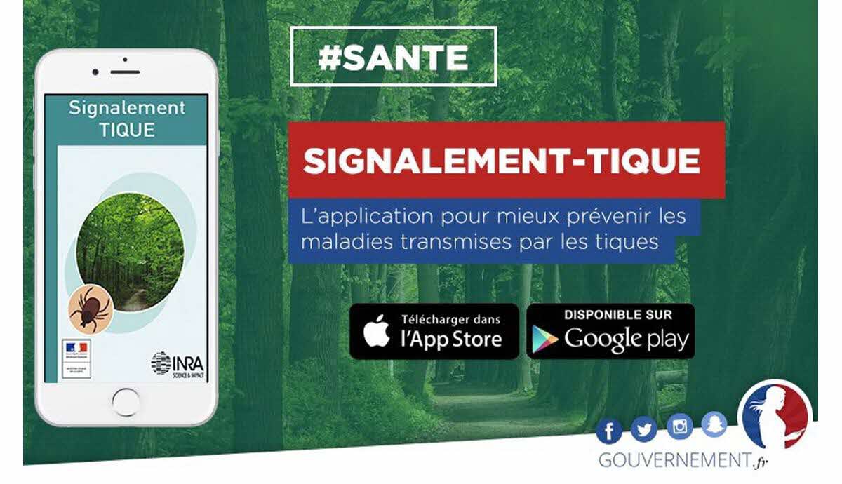 app signalement de tique 