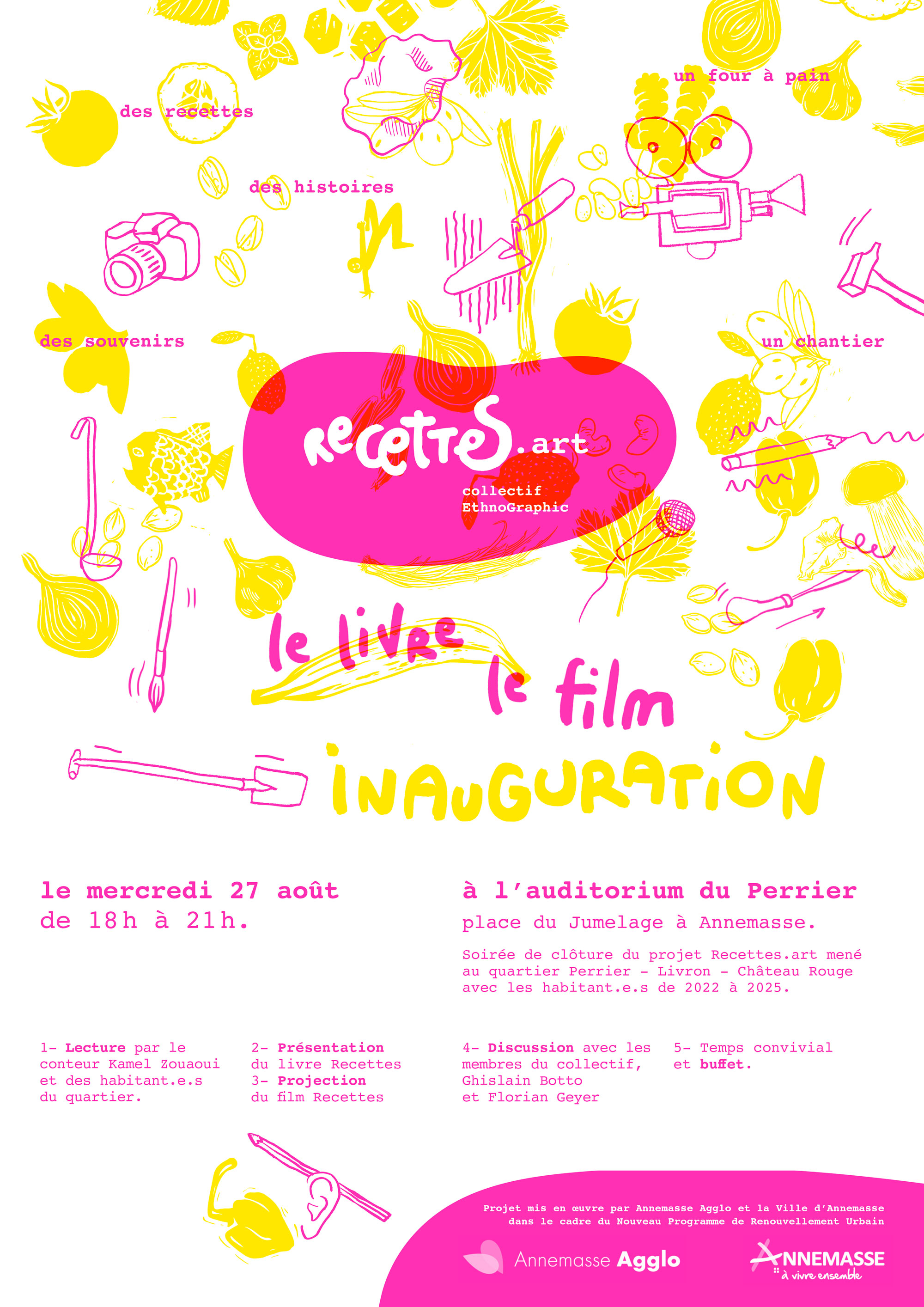 Affiche Projet Recettes