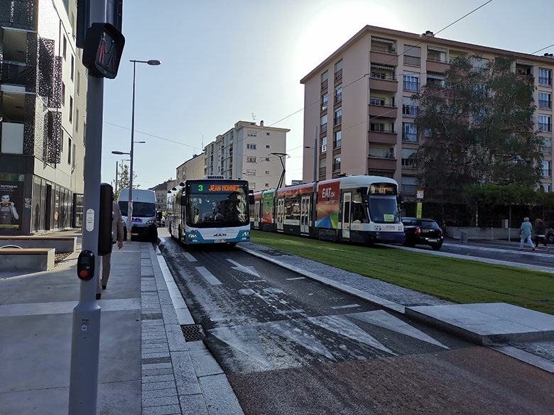 Toute la mobilité de l'agglomération en action